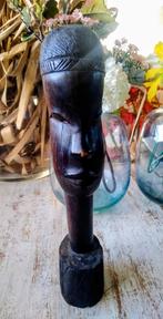 Houtsnijwerk ebbenhout Afrika, Antiek en Kunst, Kunst | Niet-Westerse kunst, Ophalen of Verzenden