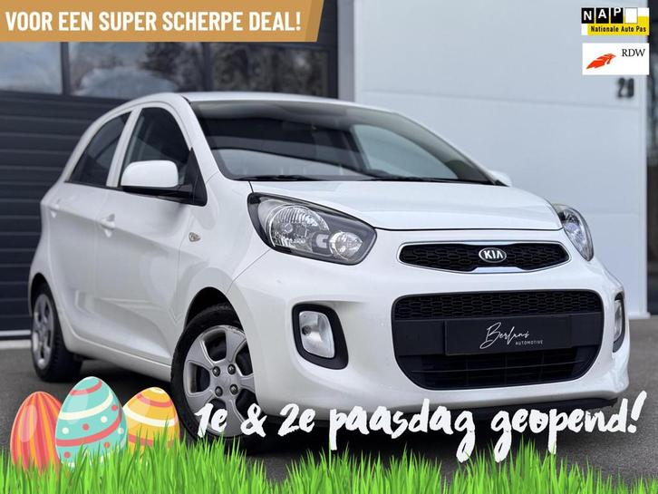 Kia Picanto 1.0 CVVT ComfortLine Org NL | 4seizoensb | Airco, Auto's, Kia, Bedrijf, Te koop, Picanto, ABS, Airbags, Airconditioning