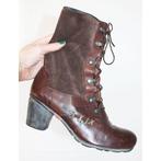 Mooie Bruin Leren Redrag Laarsjes -s10 (Maat 42) € 55,-, Kleding | Dames, Bruin, Ophalen of Verzenden, Zo goed als nieuw, Redrag