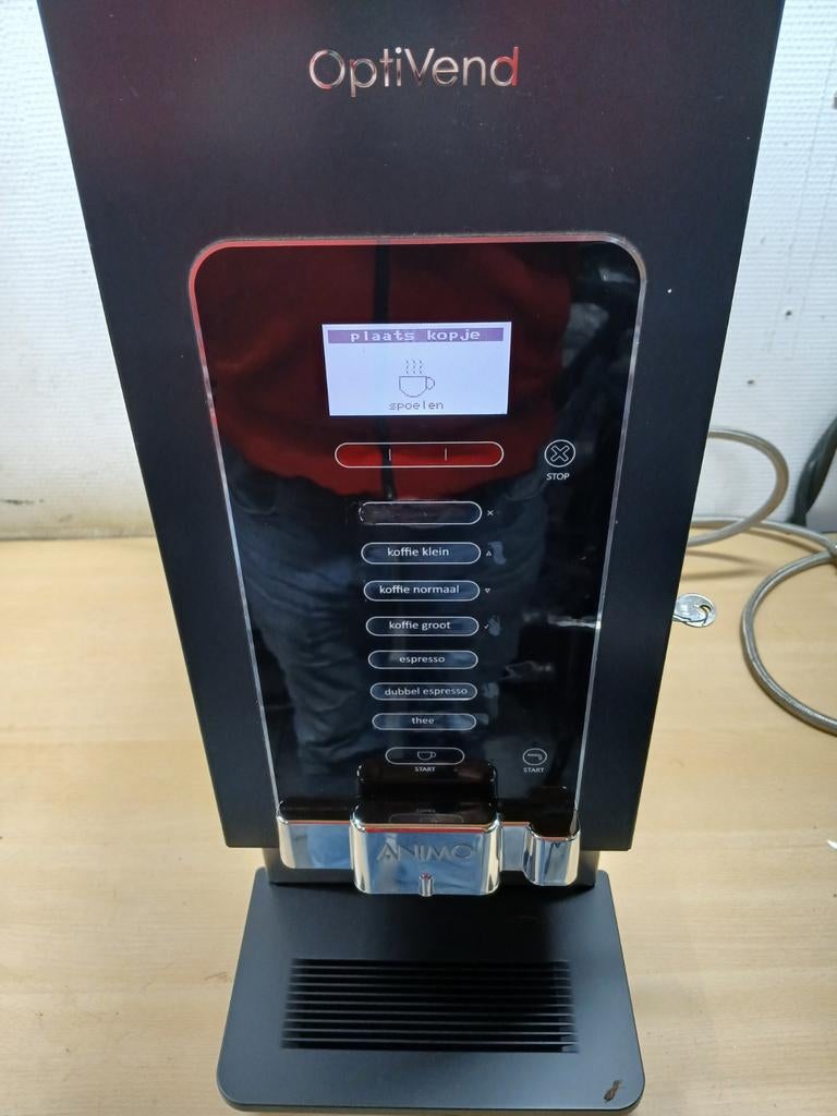 Animo optivend 11s NG instant koffiemachine, 10 kopjes of meer, Ophalen of Verzenden, Koffiemachine