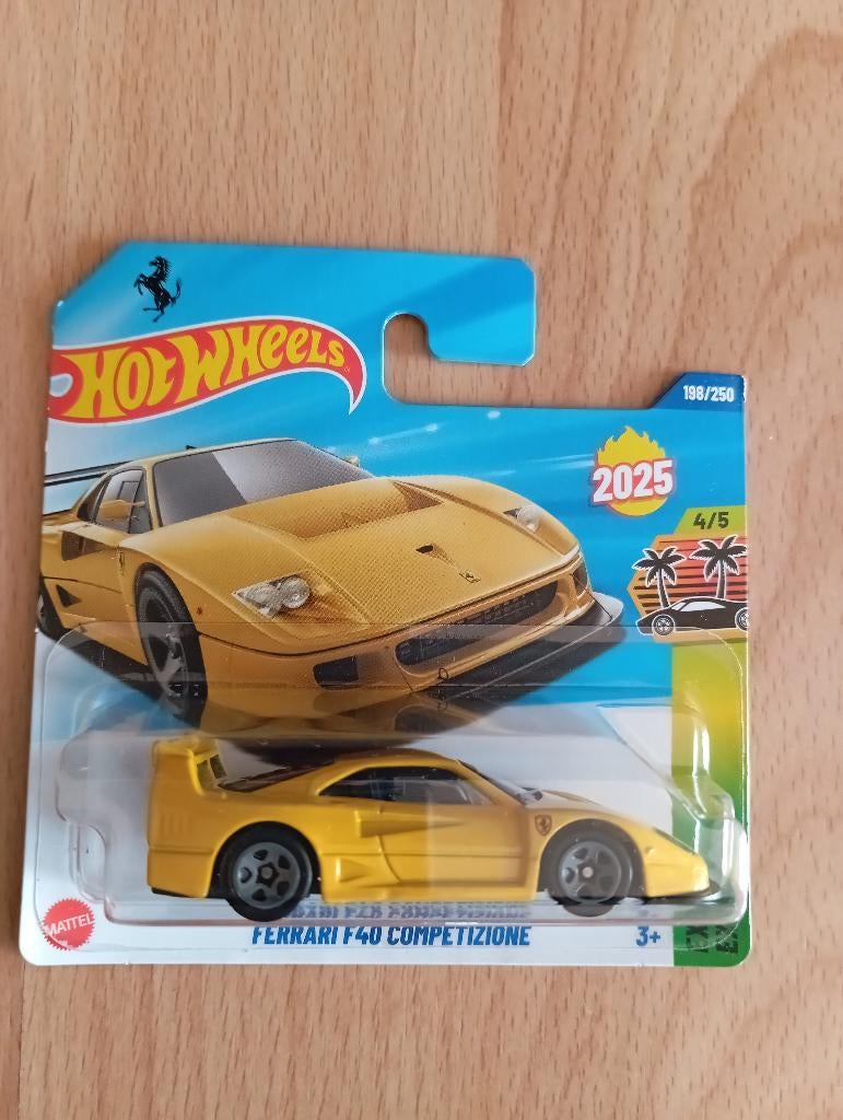 Nieuw Hot Wheels Ferrari F40, Ophalen of Verzenden, Nieuw, Auto
