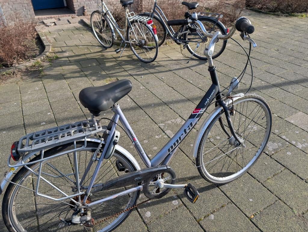 Norta damesfiets voor onderdelen of reparatie, Ophalen, Gebruikt, Overige typen, Norta