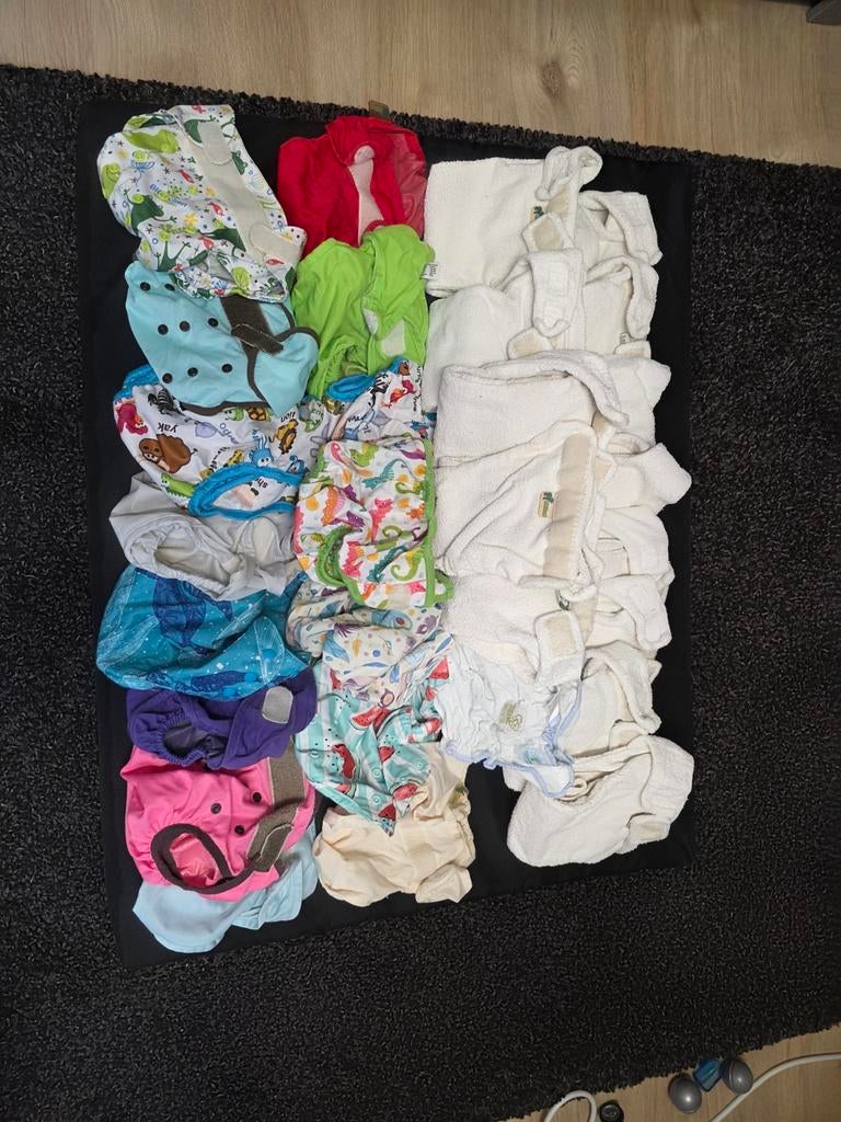 Wasbare luiers maat 2 Little Lamb 14 stuks, Kinderen en Baby's, Ophalen of Verzenden, One size