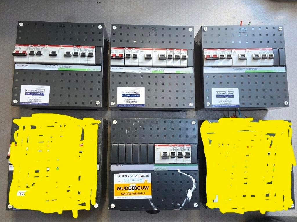 ABB Groepenkasten en Losse Zekeringen, Ophalen of Verzenden, Gebruikt, Overige typen