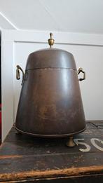 Antieke koperen doofpot uit 1900, Ophalen