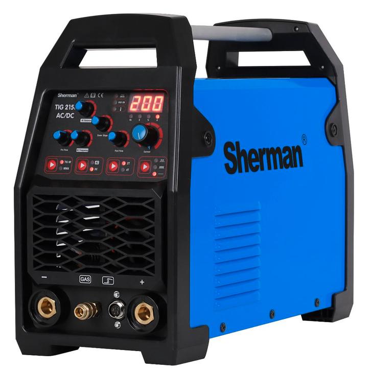 Lasinverter TIG 215P AC/DC, laspparaat, lasmachine, MMA, Doe-het-zelf en Verbouw, Gereedschap | Lasapparaten, Nieuw, Tig, 150 tot 250 ampère