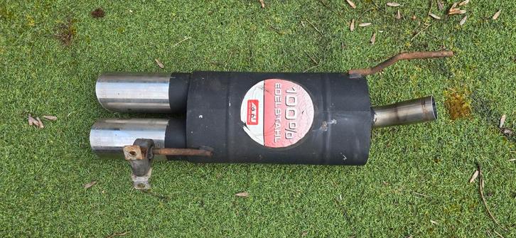 Volkswagen polo 6n sportuitlaat sport einddemper atu remus, Auto-onderdelen, Carrosserie en Plaatwerk, Bumper, Volkswagen, Achter