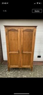 Antieke houten kledingkast, Antiek en Kunst, Antiek | Meubels | Kasten, Ophalen