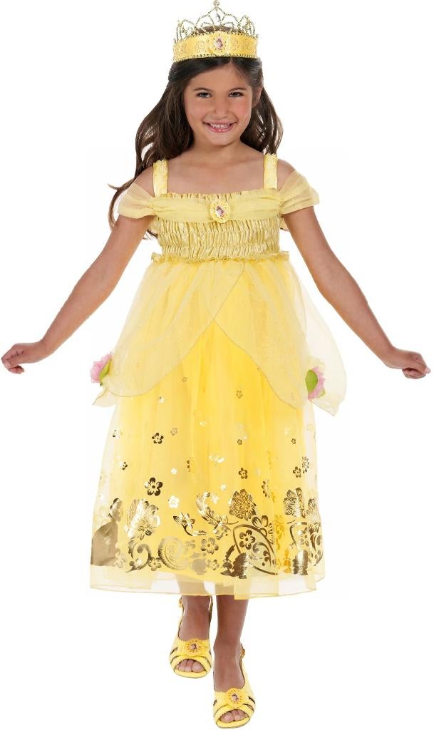 Disneystore USA Belle jurk 98-104-110, Ophalen of Verzenden, Nieuw, 104 of kleiner, Meisje