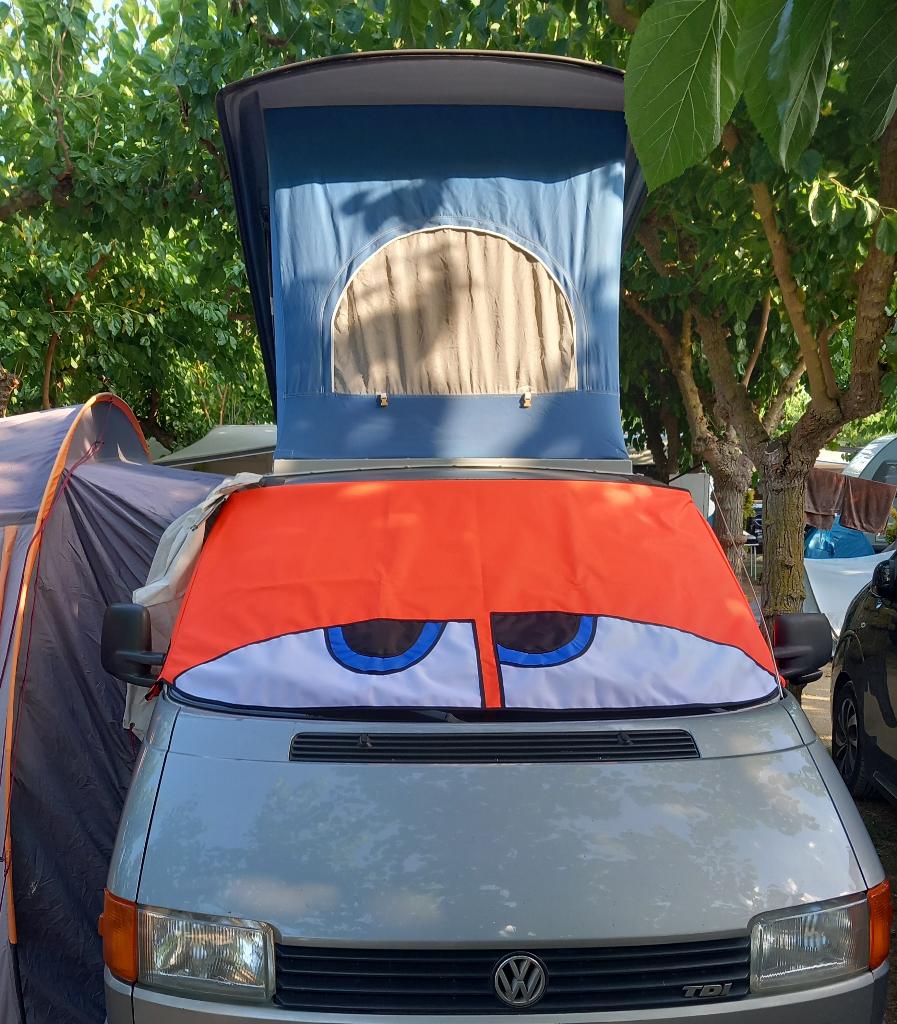 Screencover  Raamafdekking VW T4 Buss-eyes, Ophalen of Verzenden, Zo goed als nieuw