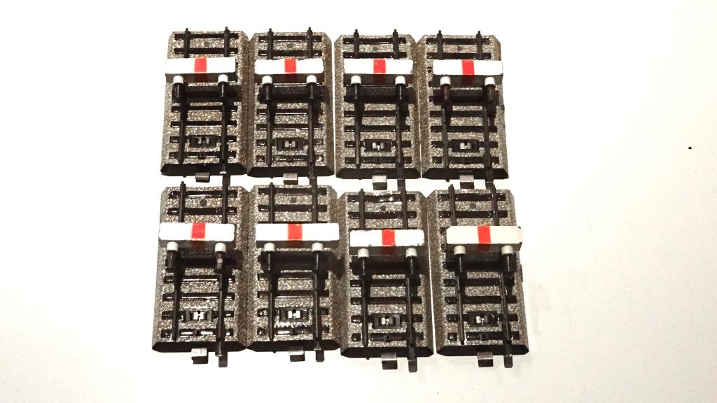 8 stootblokken Marklin 7190, Hobby en Vrije tijd, Wisselstroom, Rails, Ophalen of Verzenden, Zo goed als nieuw