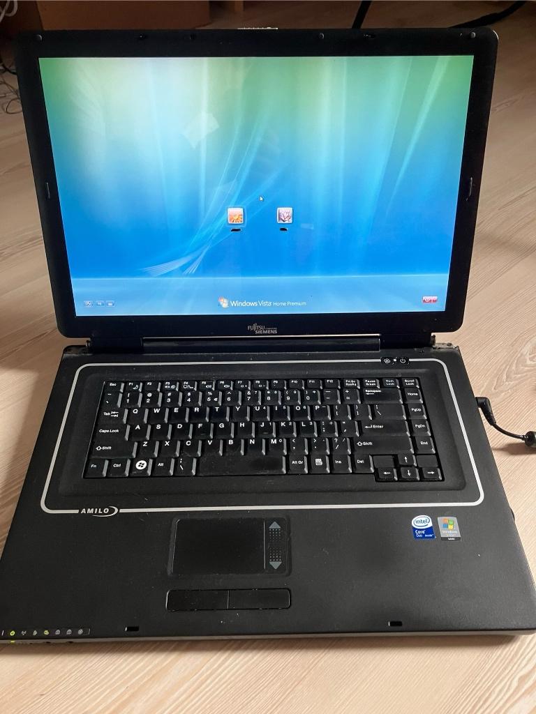 Fujitsu Siemens Laptop, Computers en Software, Windows Laptops, Ophalen, Gebruikt, Minder dan 4 GB, Qwerty