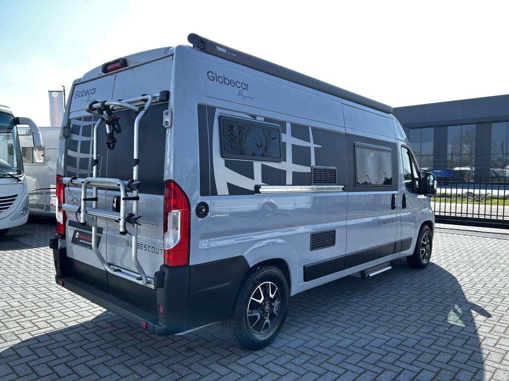 Globecar Globescout Dwarsbed/2023/BTW/Euro-6/Airco/6.M/165PK, Caravans en Kamperen, Overige merken, Buscamper of Camperbus, Bedrijf
