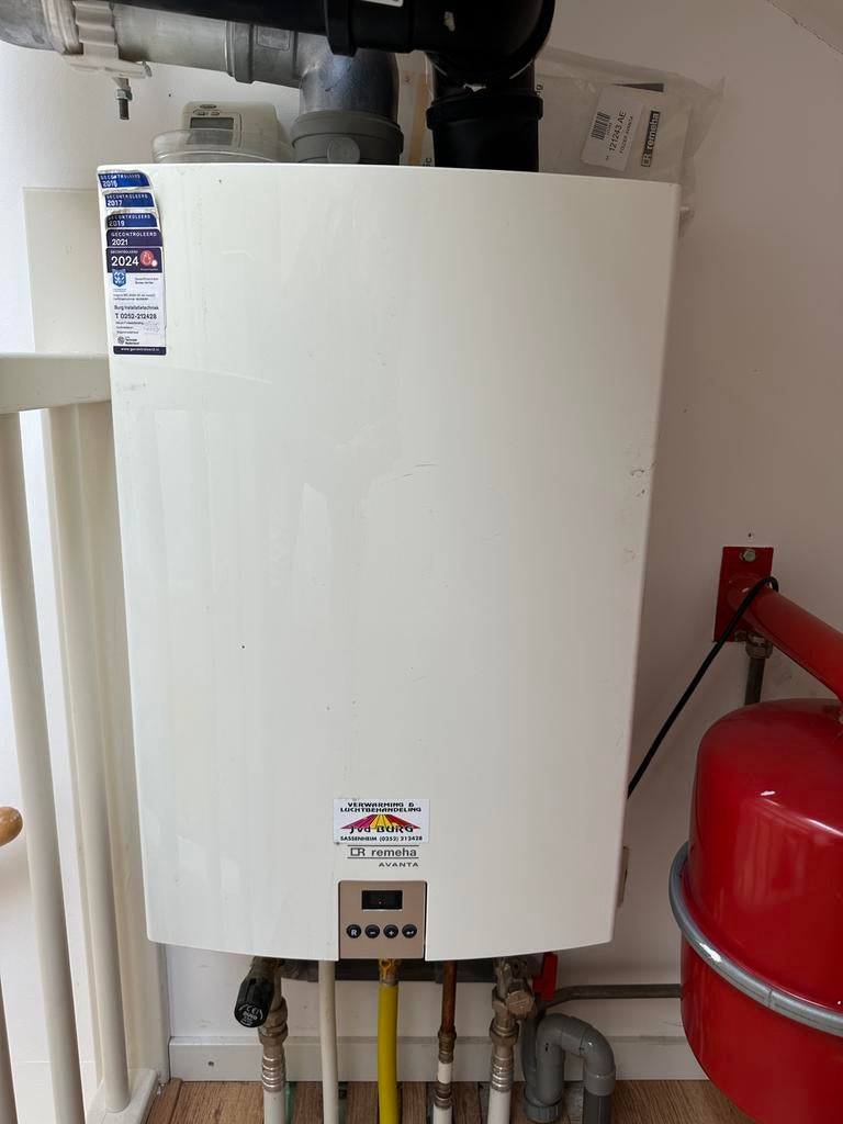 Remeha Avanta 28c HR combiketel – 28 kW, Ophalen, 30 tot 80 cm, Gebruikt, Hoog rendement (Hr)