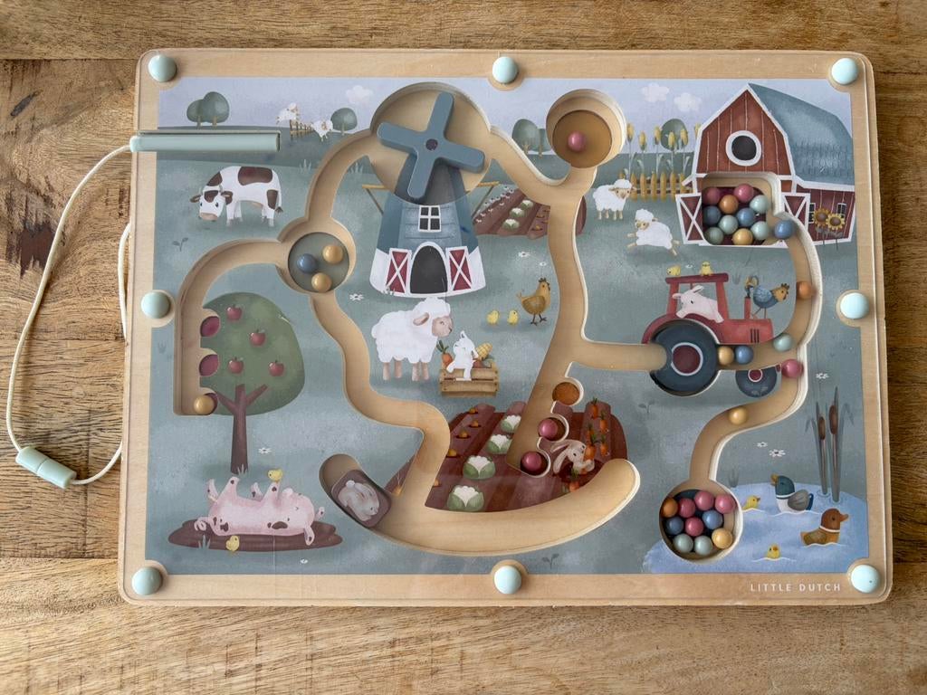 Little Dutch boerderij Magnetisch doolhof, Ophalen, Gebruikt, Ontdekken