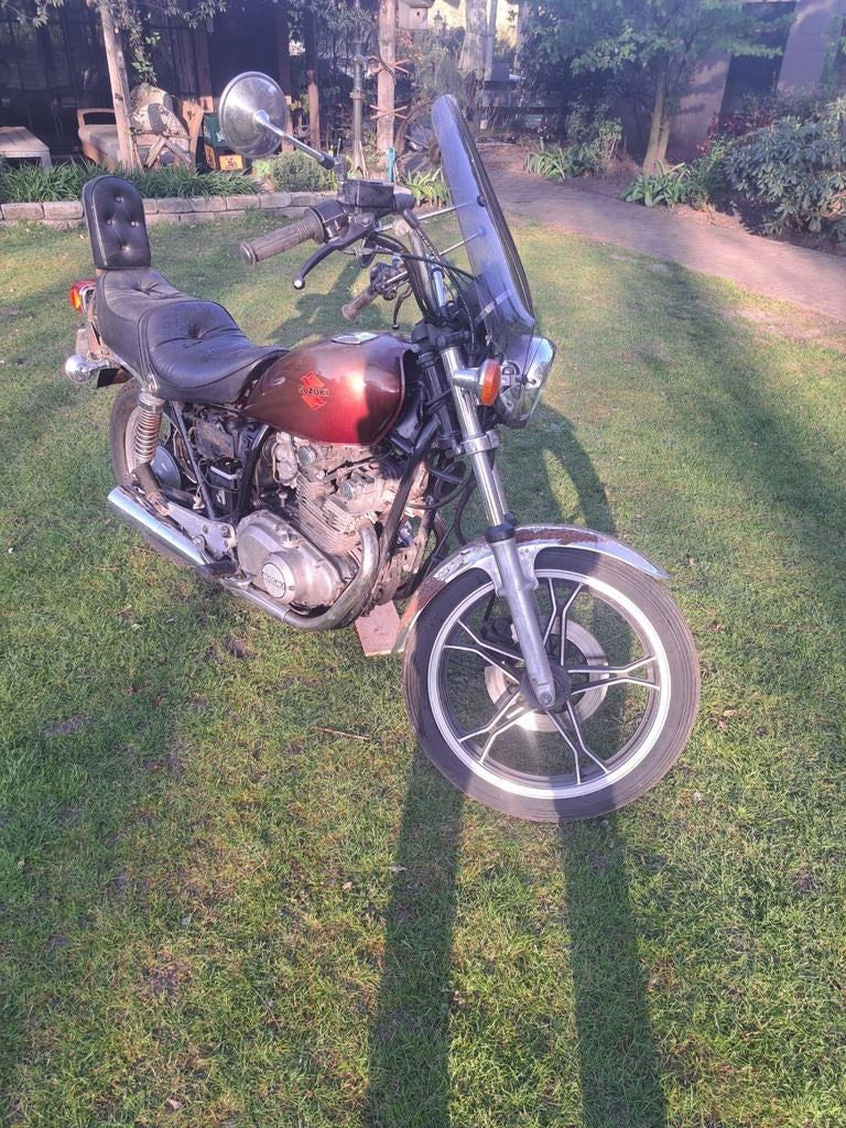 Suzuki gs 450 e opknapper, Ophalen
