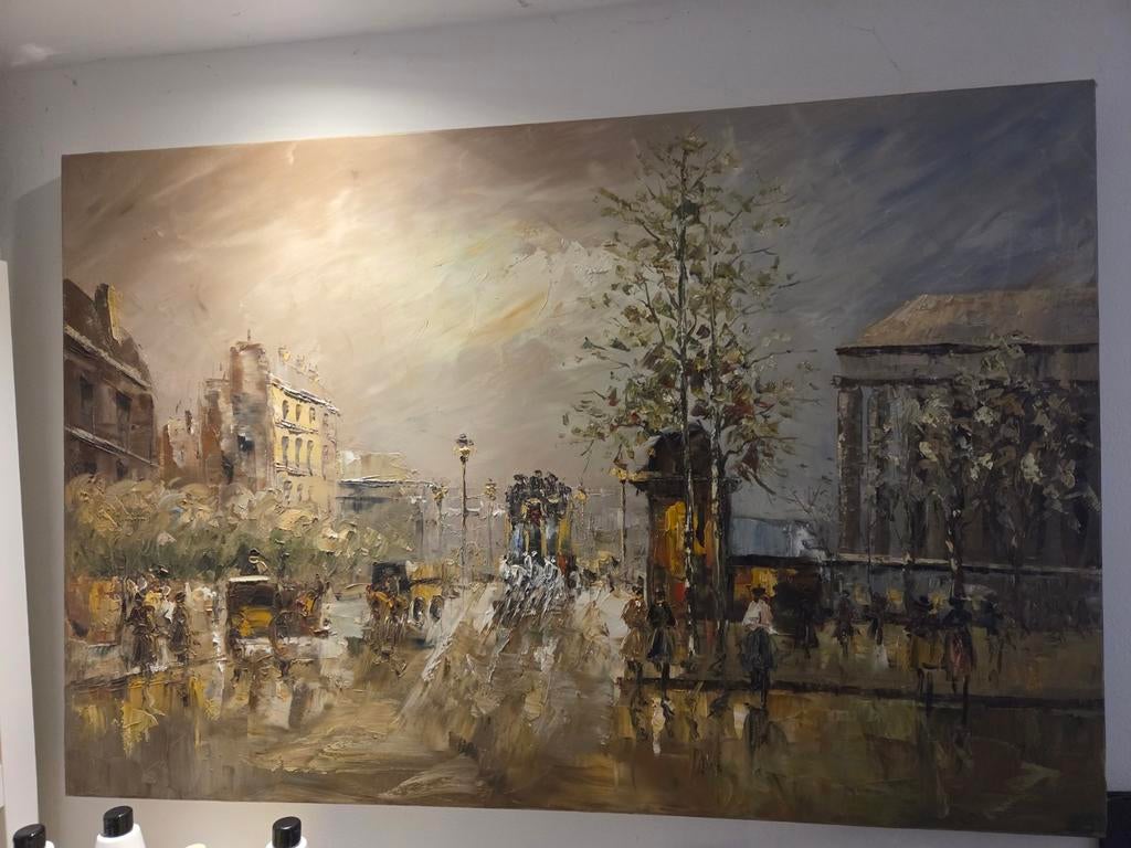 Mooie schilderij, Ophalen