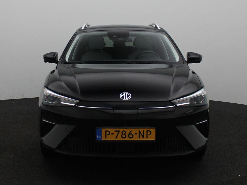 MG 5 Standard Range Luxury 50 kWh | Leder | Navi | 360 Camer, Auto's, MG, 12 maanden, Gebruikt, 310 km, Zwart