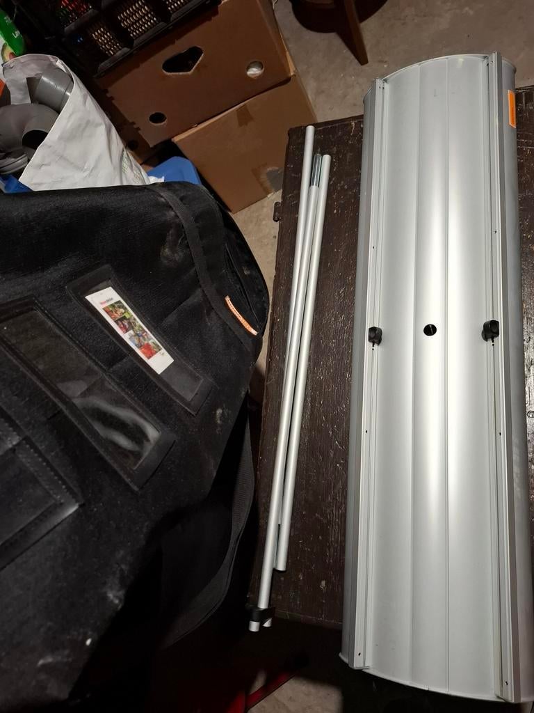 Aluminium Banner Kist Laarhoven Design 85x215 cm, Ophalen of Verzenden