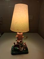 Antieke schemerlamp met Bambi beeldjes, Ophalen