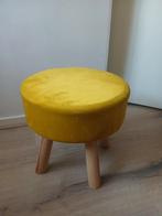 Zacht poefje Xenos, Ophalen, Zo goed als nieuw, Hout