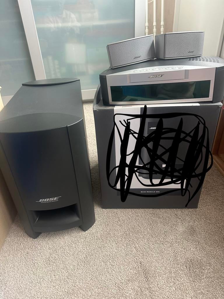 Bose Lifestyle Home Cinema-set, Audio, Tv en Foto, Home Cinema-sets, Ophalen of Verzenden, Gebruikt, 2.1-systeem, Dvd-speler