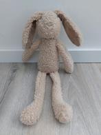 Knuffel kidslabel kids label konijn haas bruin L1493, Ophalen of Verzenden, Zo goed als nieuw, Konijn