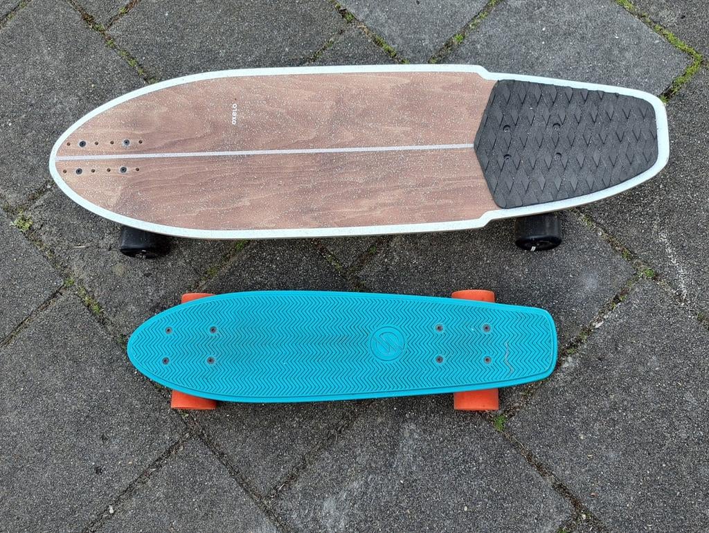 Skateboard, Sport en Fitness, Skateboarden, Ophalen, Zo goed als nieuw, Skateboard, Longboard