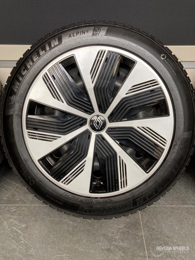 18” originele Renault Megane E-tech velgen + winterbanden, 18 inch, Gebruikt, -, -