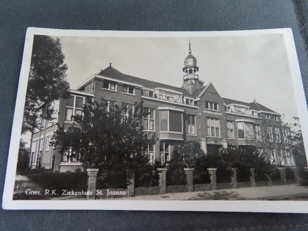 Ansichtkaart van Goes, Verzamelen, Ansichtkaarten | Nederland, Ophalen of Verzenden, 1920 tot 1940, Gelopen, Zeeland