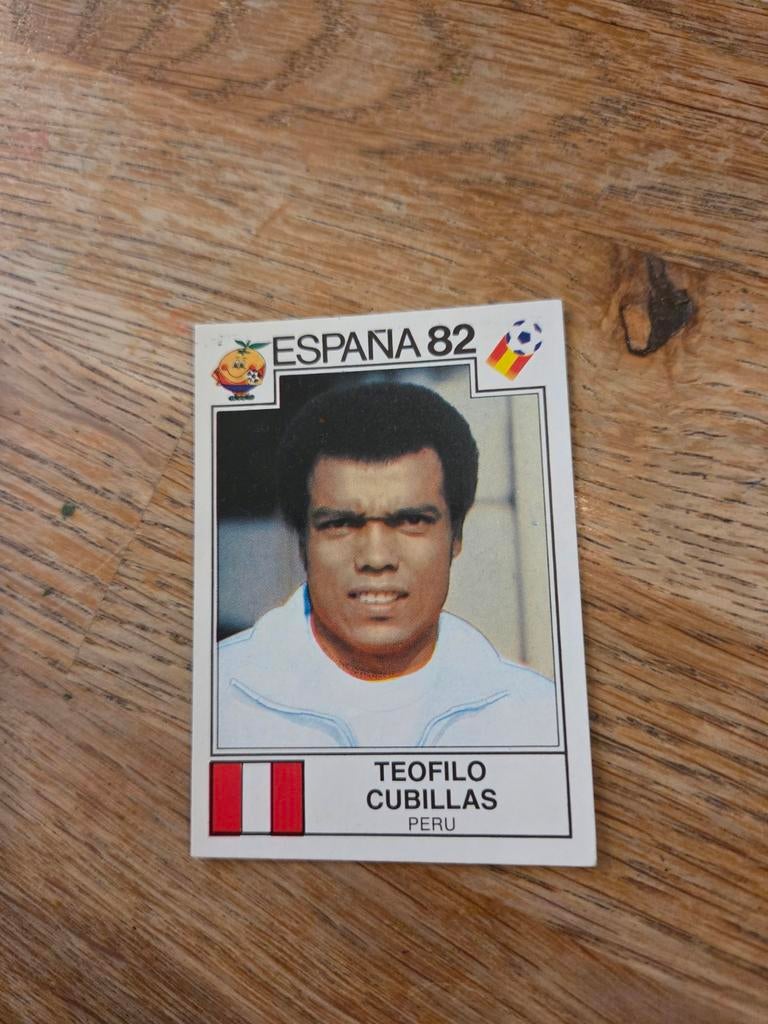 Panini WK 82, Ophalen of Verzenden, Zo goed als nieuw, Buitenlandse clubs, Poster, Plaatje of Sticker