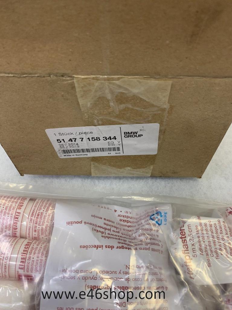 EHBO TAS BMW voor alle modellen oe 51477158344 org bmw, -, -, Nieuw, Ophalen of Verzenden