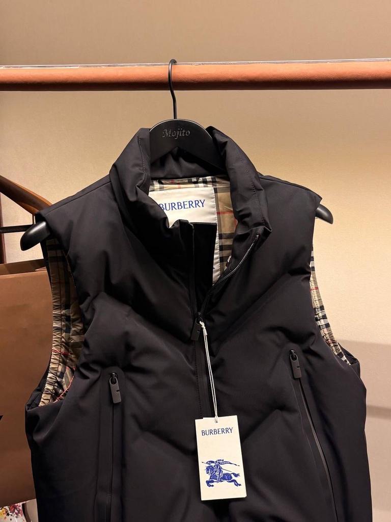 BURBERRY Zwart Puffer Vest – Nieuw met label, Ophalen of Verzenden, Nieuw, Maat 36 (S), Zwart