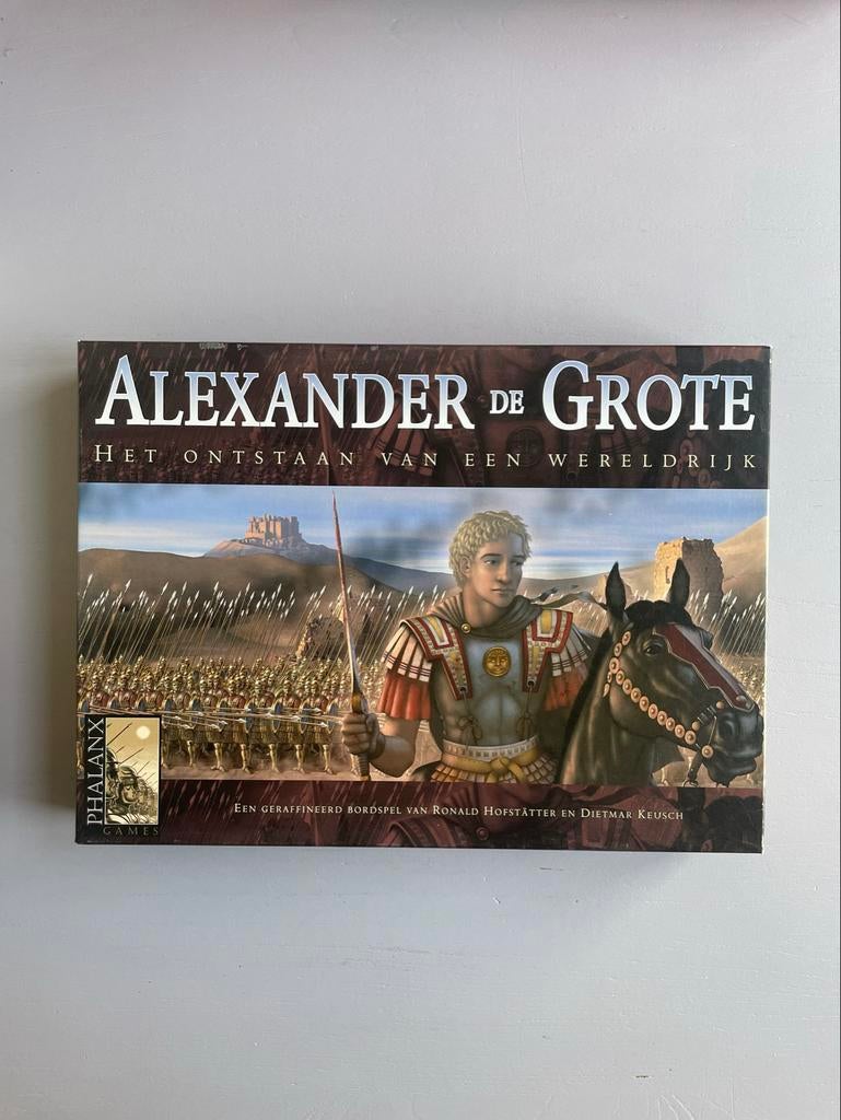 Alexander de Grote: Het Ontstaan van een Wereldrijk, Vijf spelers of meer, Ophalen of Verzenden, Zo goed als nieuw, Phalanx Games