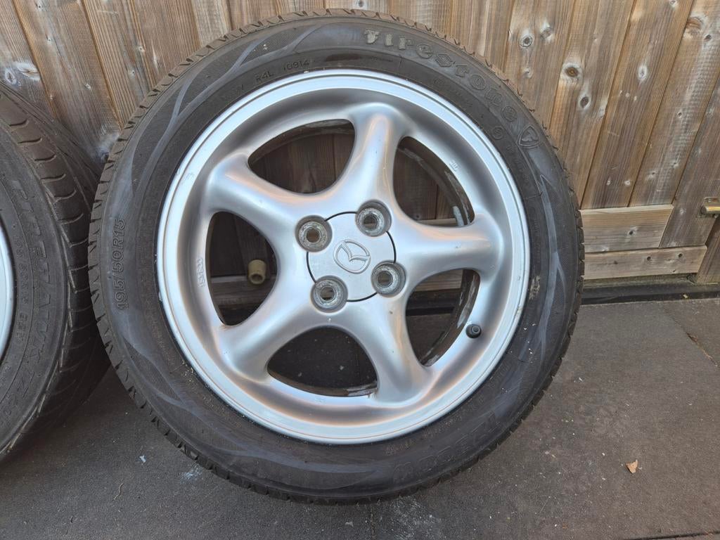 Orginele Mazda MX-5 NB velgen 15” – gepoedercoat, Ophalen, Mazda