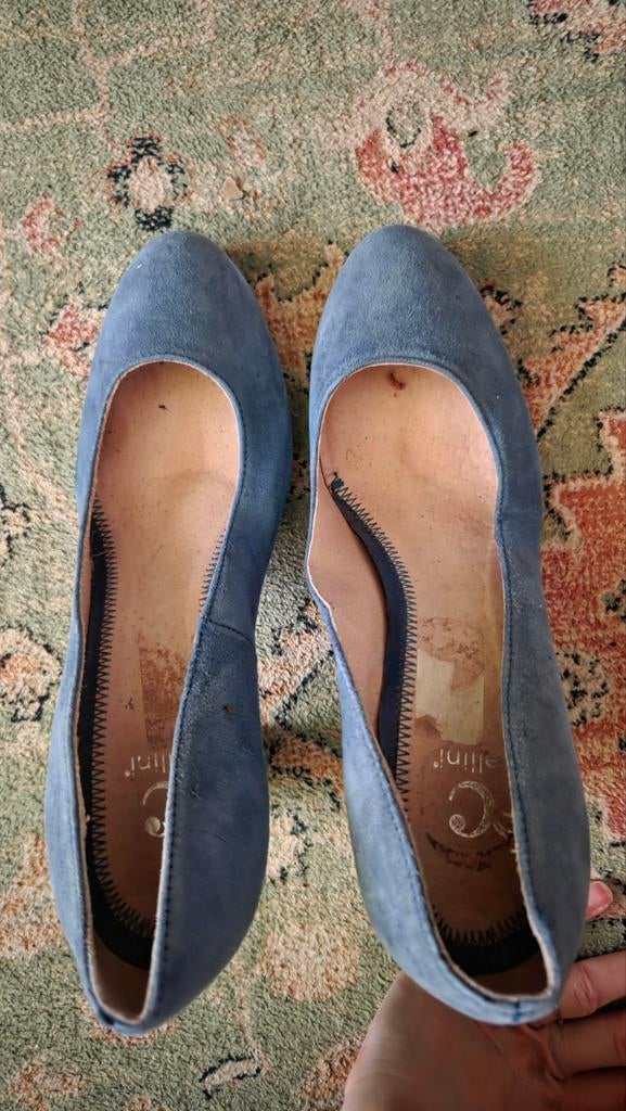 Cellini blauwe pumps maat 38, Ophalen of Verzenden, Zo goed als nieuw, Blauw