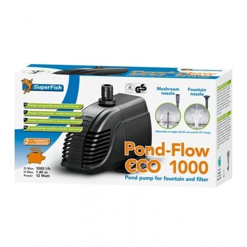 Superfish Pond Flow Eco 1000 fonteinpomp, Ophalen of Verzenden, Nieuw, Vijverpomp