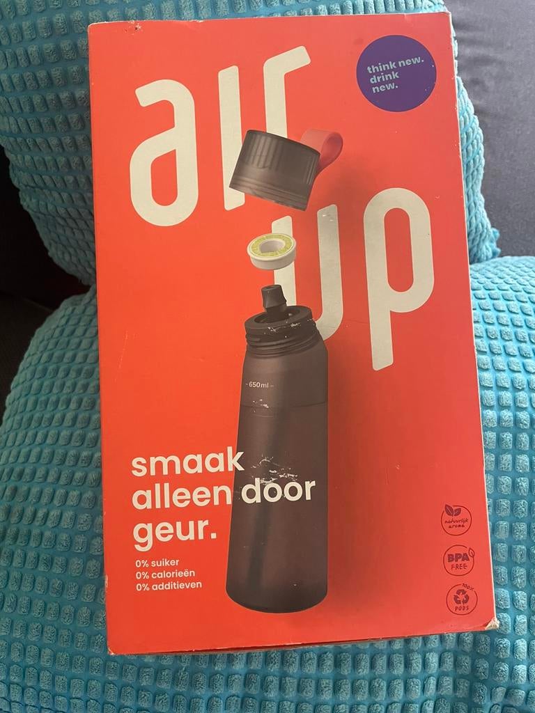 nooit gebruikte air up, Sport en Fitness, Bidons, Nieuw, Ophalen of Verzenden