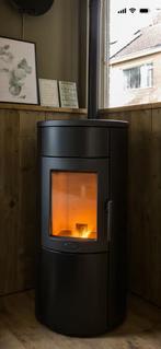 Ravelli Natural 7 Pelletkachel incl schoorsteen, Huis en Inrichting, Ophalen, Zo goed als nieuw, Overige brandstoffen, Pelletkachel