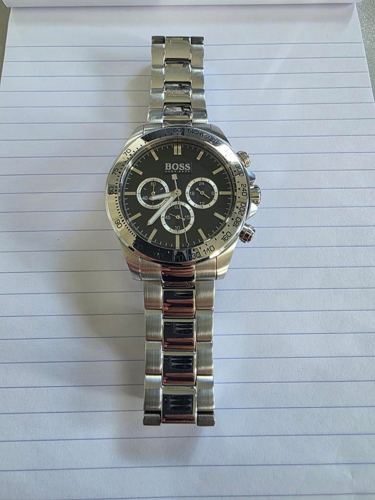 Horloge Hugo Boss, Ophalen, Zo goed als nieuw, Staal, Overige merken