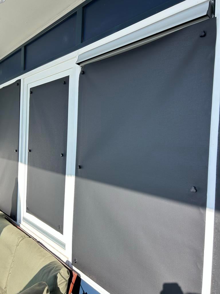 Zonnescherm Sun Eclips 94x141cm zwart - Nieuw, Nieuw, Ophalen of Verzenden, Minder dan 250 cm, Minder dan 150 cm