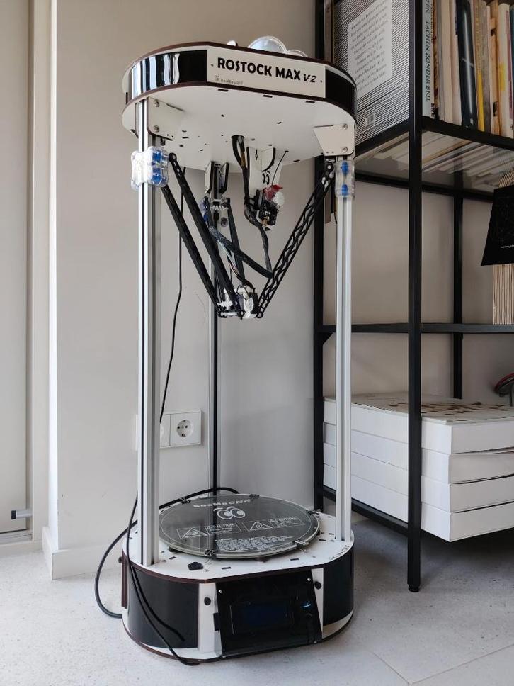 Rostock MAX v2 van SeeMeCNC Delta 3D printer, Computers en Software, 3D Printers, Gebruikt, Ophalen