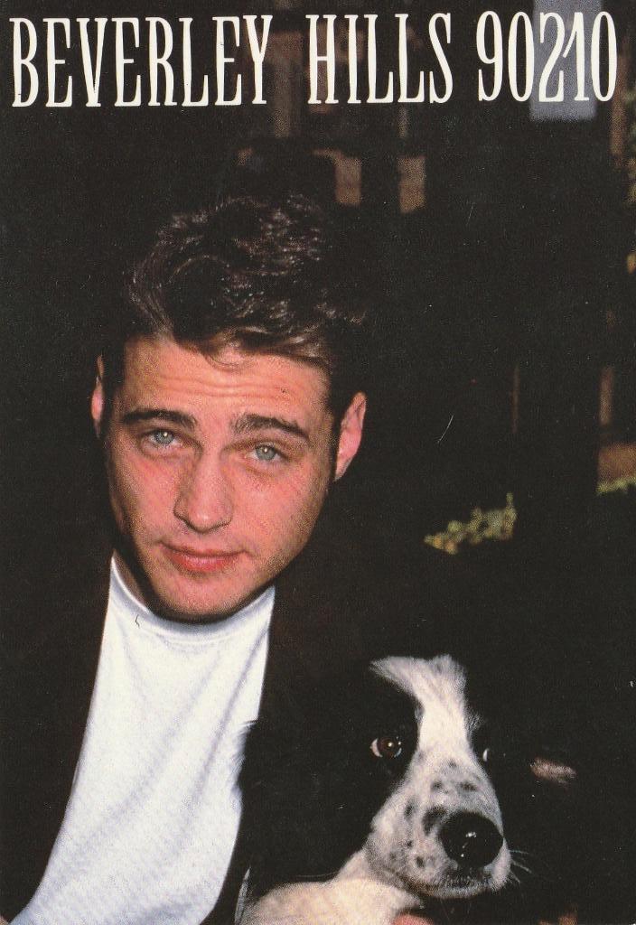 Kaart Beverley Hills 90210 - Jason Priestley, Verzenden, Ongelopen, Sterren en Beroemdheden