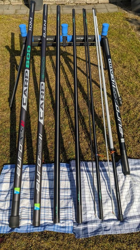 Preston Euro XS Carp 10 meter Vaste Hengel 10M en 8.5M, Watersport en Boten, Ophalen, Nieuw, Vaste hengel