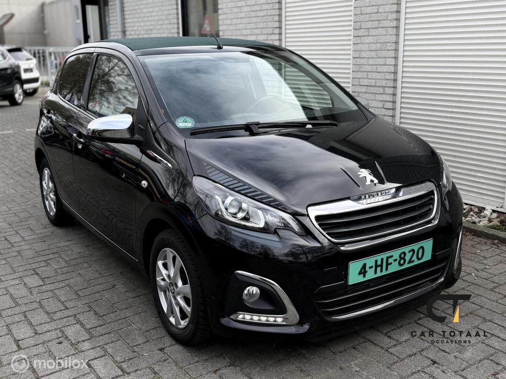 Peugeot 108 1.0 e-VTi|CABRIO|AIRCO|APK|, Auto's, Peugeot, Voorwielaandrijving, Bluetooth, Gebruikt, 4 stoelen