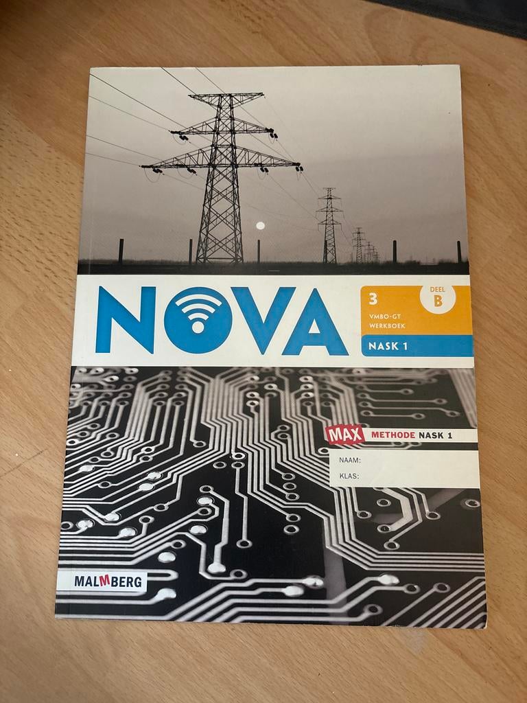 Nova Nask 1 - VMBO-GT Werkboek Deel B, Boeken, Ophalen, Gelezen, VMBO, Natuurkunde