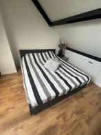 2 persoonsbed, Huis en Inrichting, Slaapkamer | Bedden, Ophalen, Gebruikt, 210 cm, Tweepersoons
