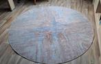 Rond Vloerkleed, Ophalen, Gebruikt, Bruin, Rond