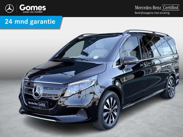 Mercedes-Benz EQV 300 L2 90 kWh Dubbele Cabine | BEIGE LEDER, Auto's, Bestelauto's, Bedrijf, Te koop, Mercedes-Benz Certified