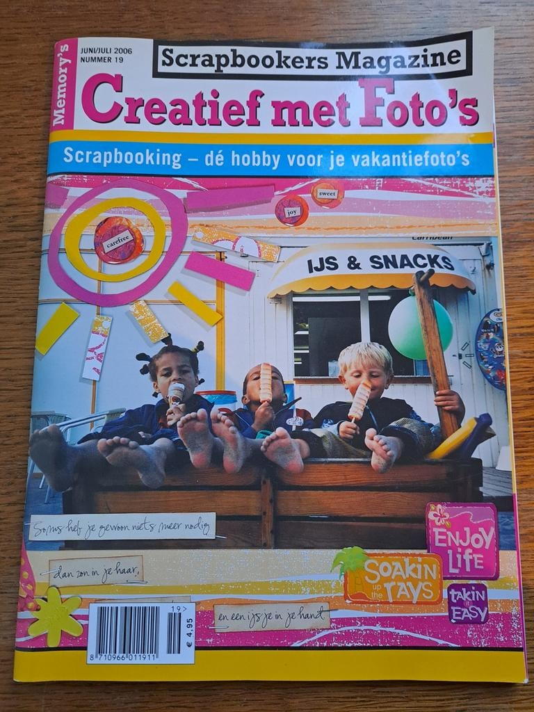 Scrapbookers Magazine Creatief met Foto's Juni/Juli 2006, Ophalen of Verzenden, Zo goed als nieuw, Overige typen
